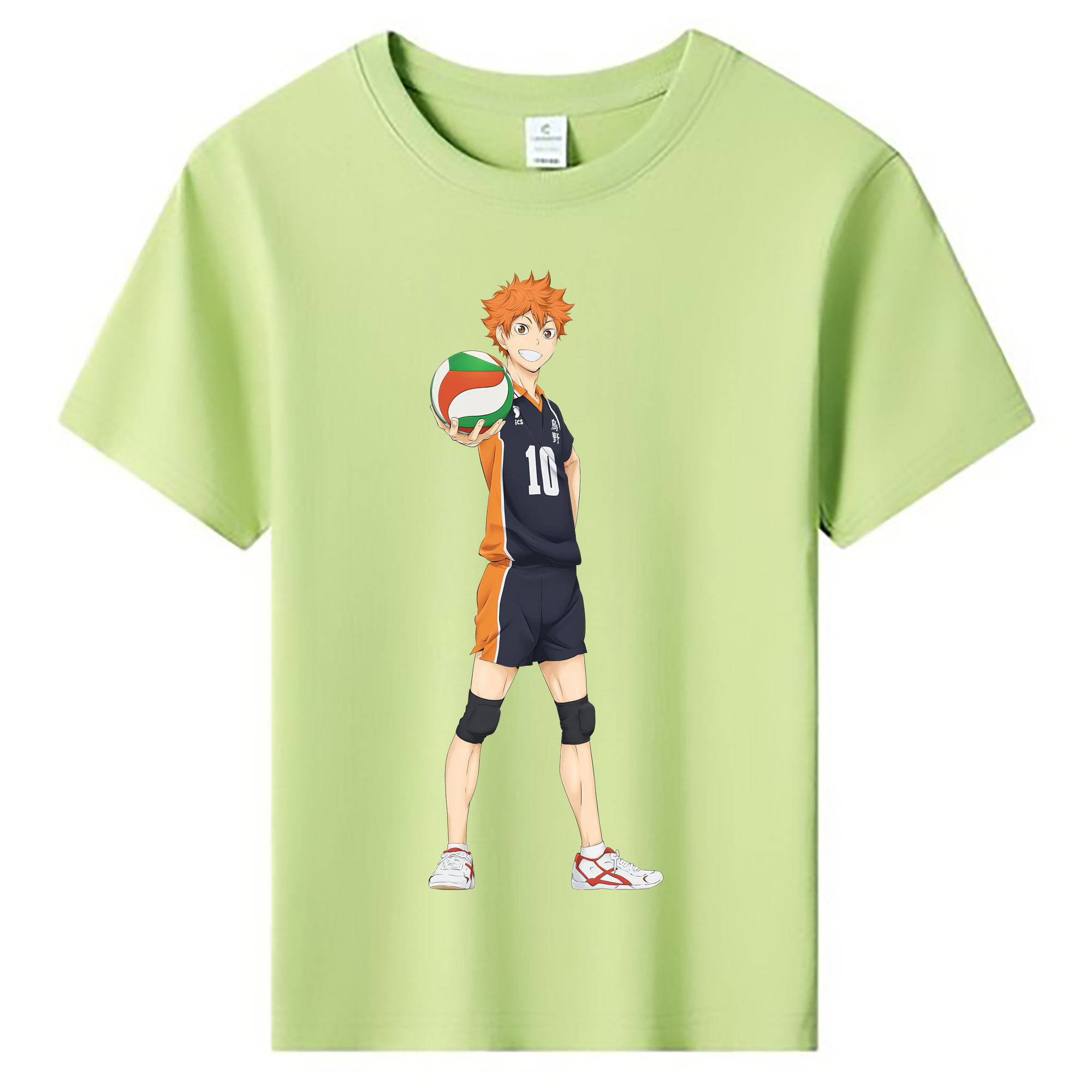 （画像用） ハイキュー!! Haikyu!! 綿100％キッズTシャツ（フロントプリント）